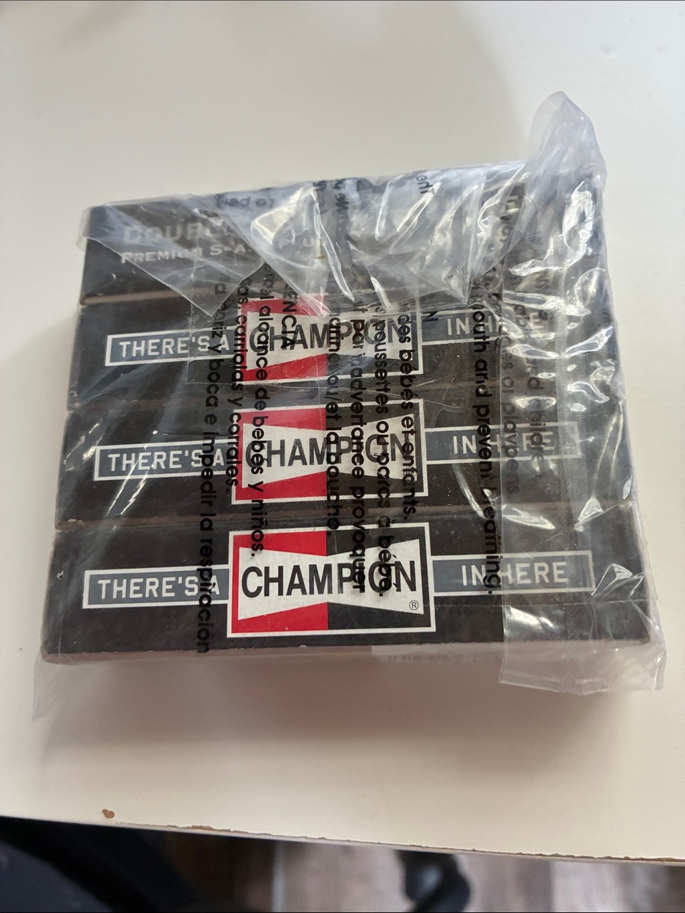 CHAMPION RC10PYP4 SPARK PLUGS DOUBLE PLATINUM - 4 pack